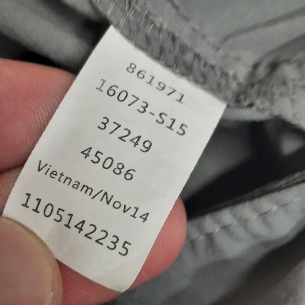 REI Co-op Sahara Men's Cargo Hiking Pants Gray Outdoor Nylon Lightweight Size L - Picture 5 of 8